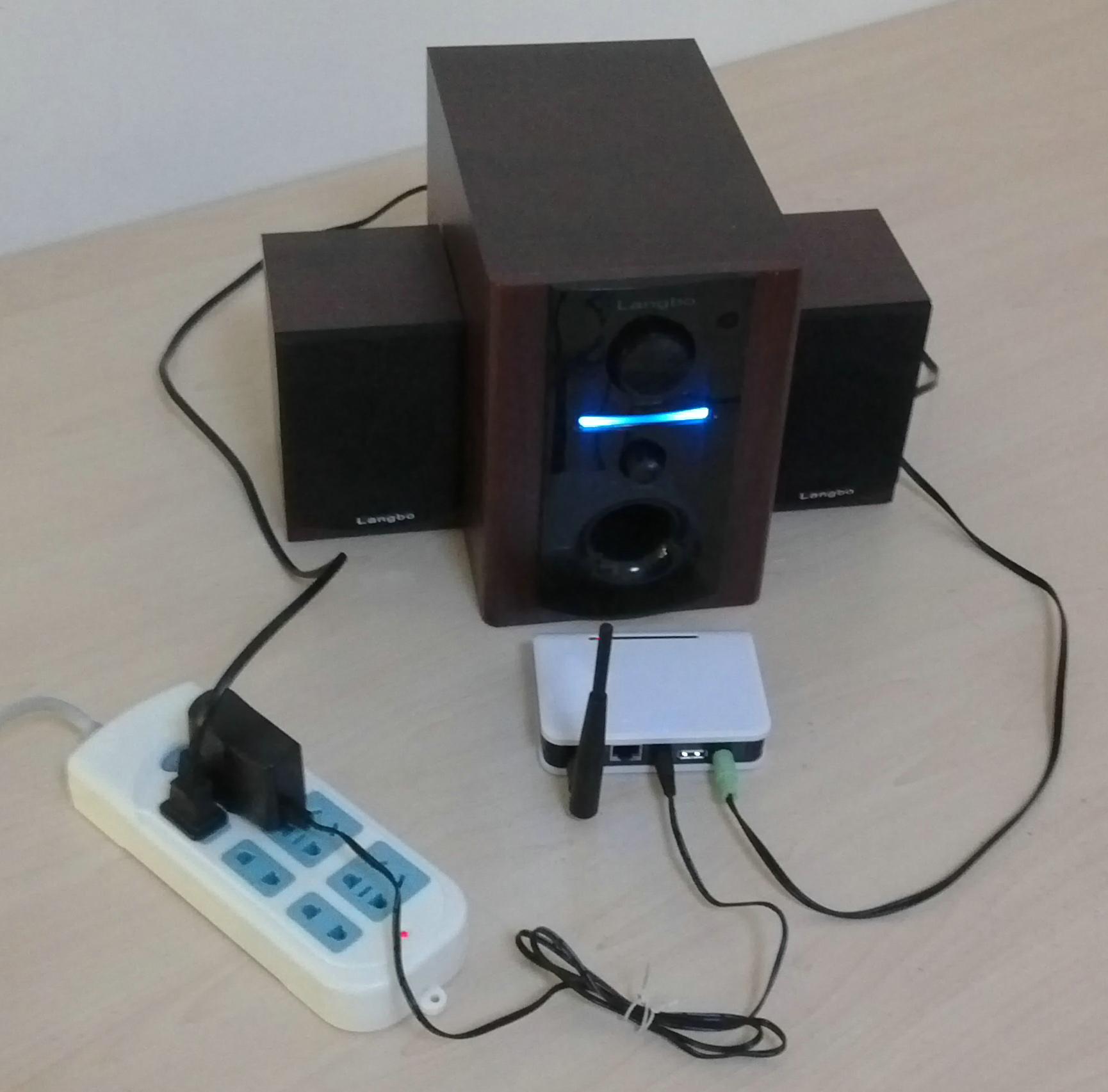 WIFI音響模塊 - 應用圖 WIFI音響模塊 - 應用圖