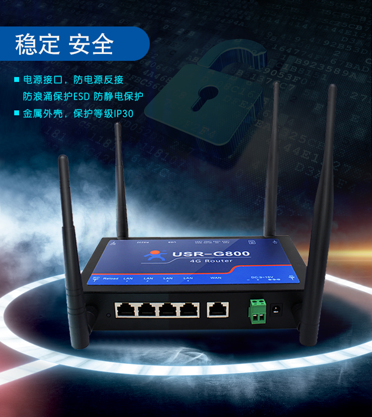 4G工業(yè)無(wú)線路由器