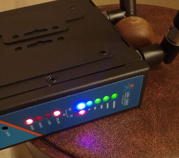 USR-G806在美國(guó)拉斯維加斯進(jìn)行實(shí)測(cè) USR-G806在美國(guó)拉斯維加斯進(jìn)行實(shí)測(cè)