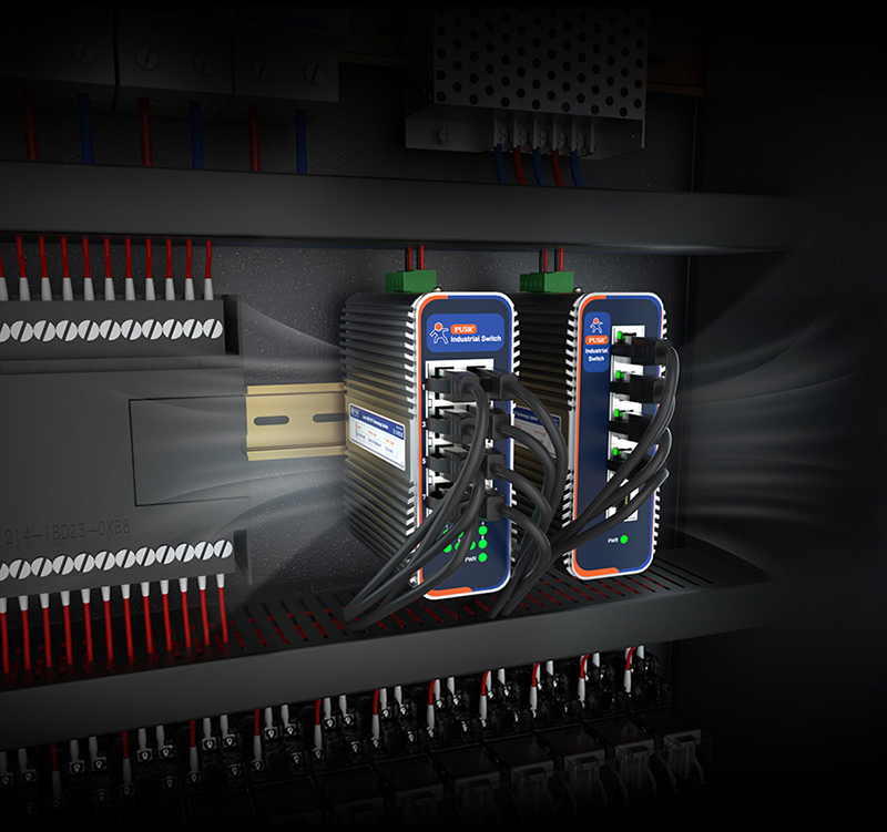 工業(yè)交換機的正確接線方式，多種安裝方式