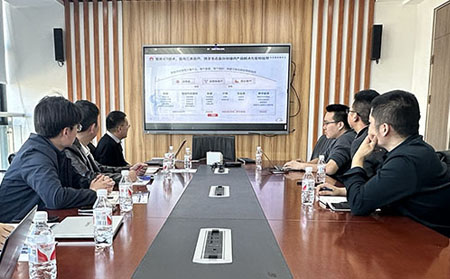 華為濟南創(chuàng)新中心代表團拜訪山東有人物聯(lián)網(wǎng)股份有限公司